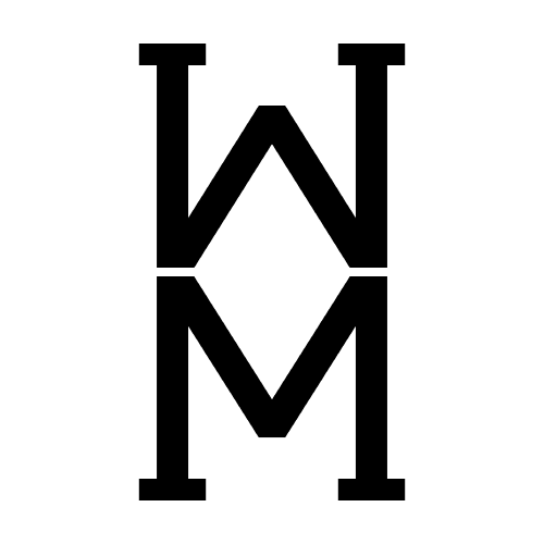 White centre cap logo