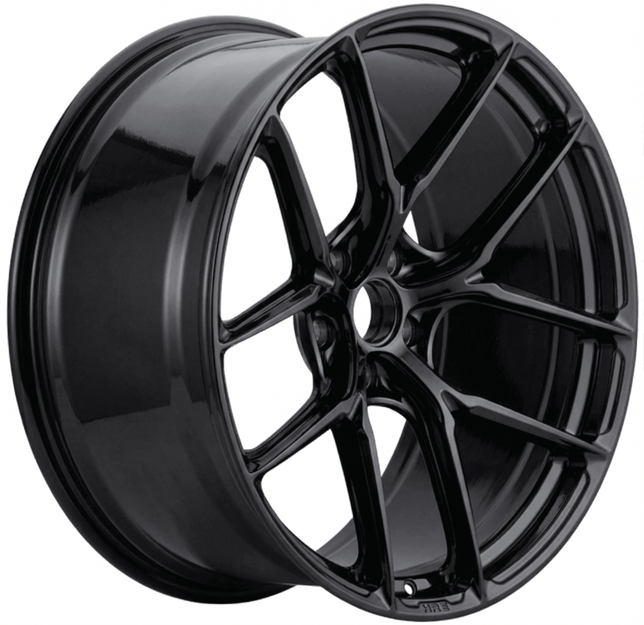 1A wheel in gloss black