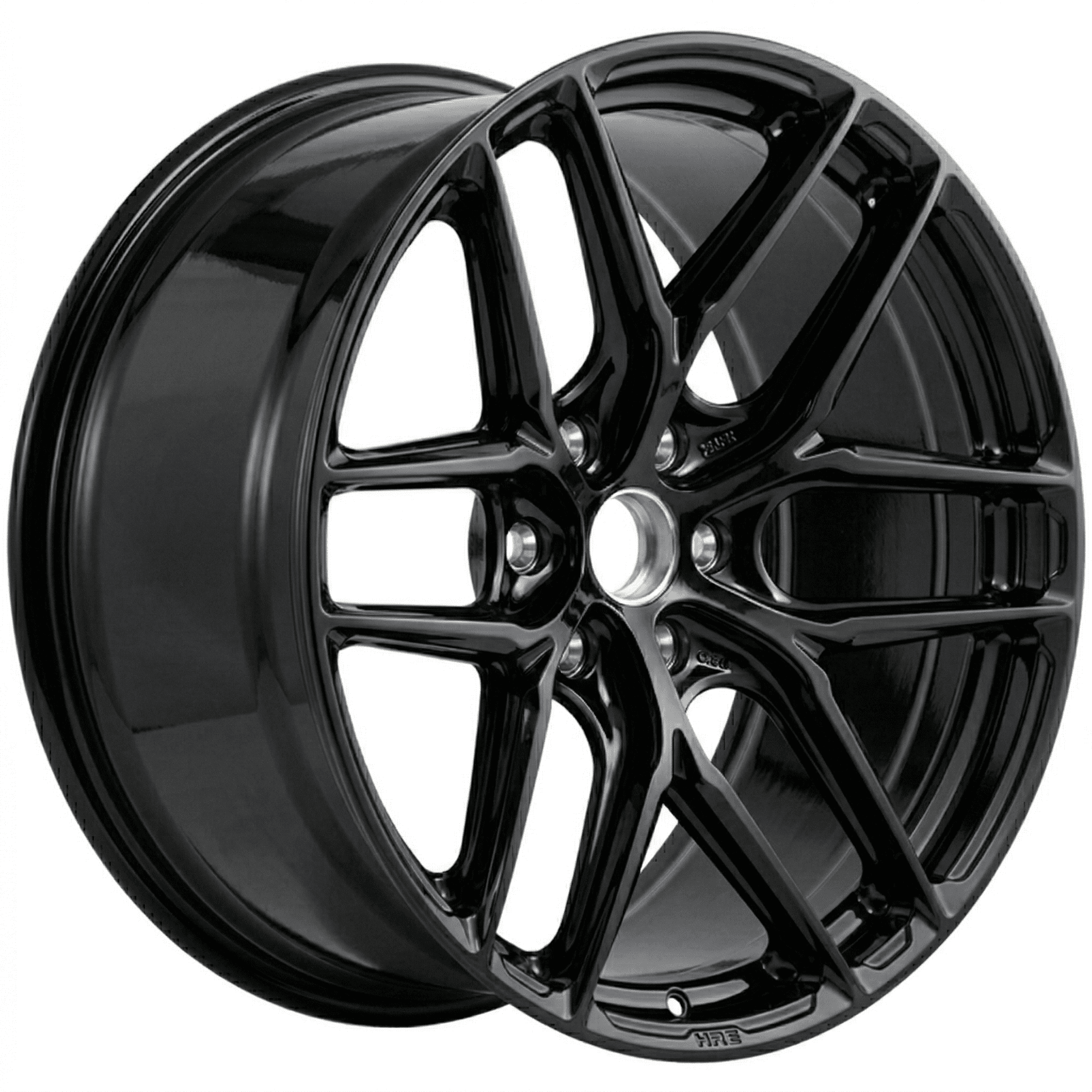 1C wheel in gloss black
