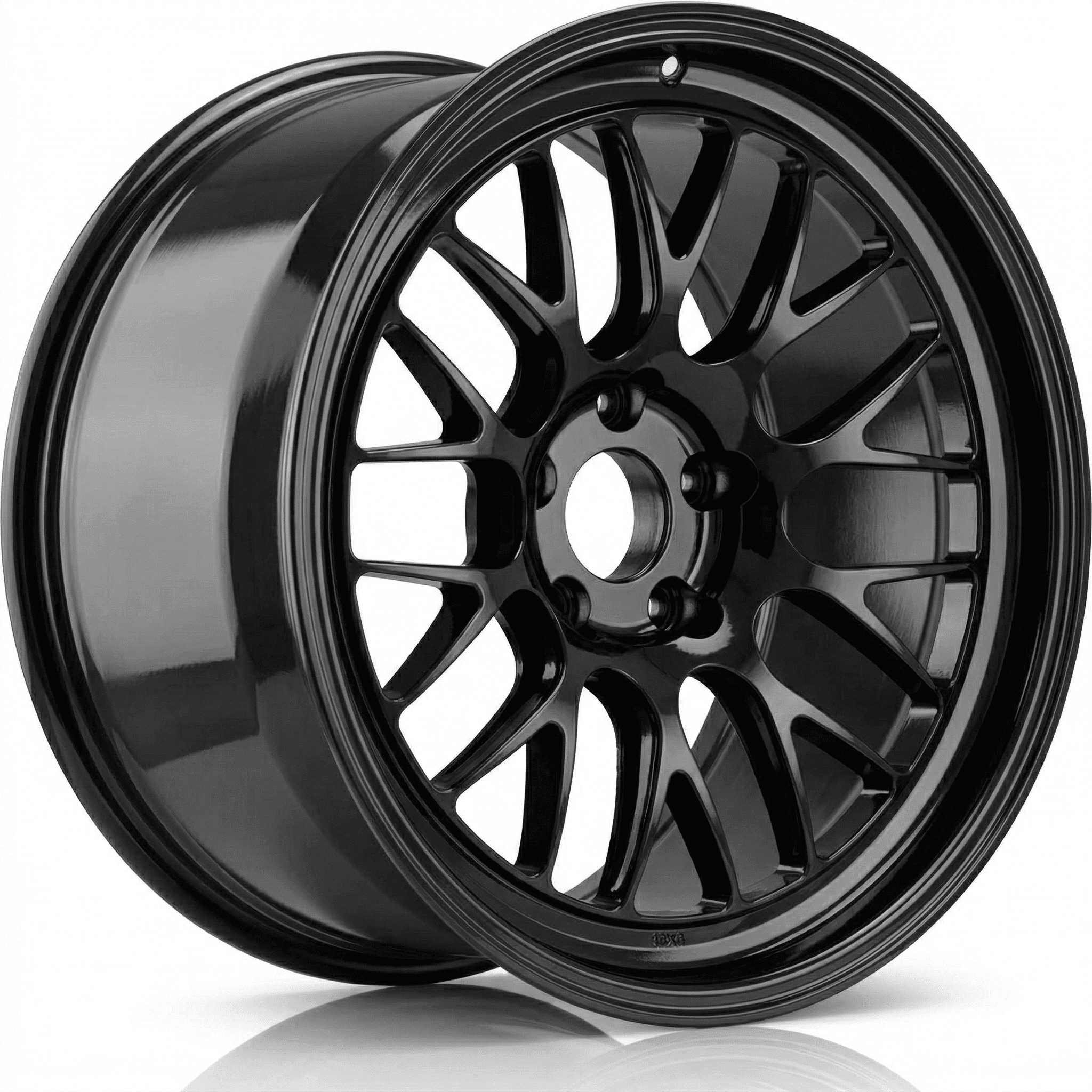 1D wheel in gloss black