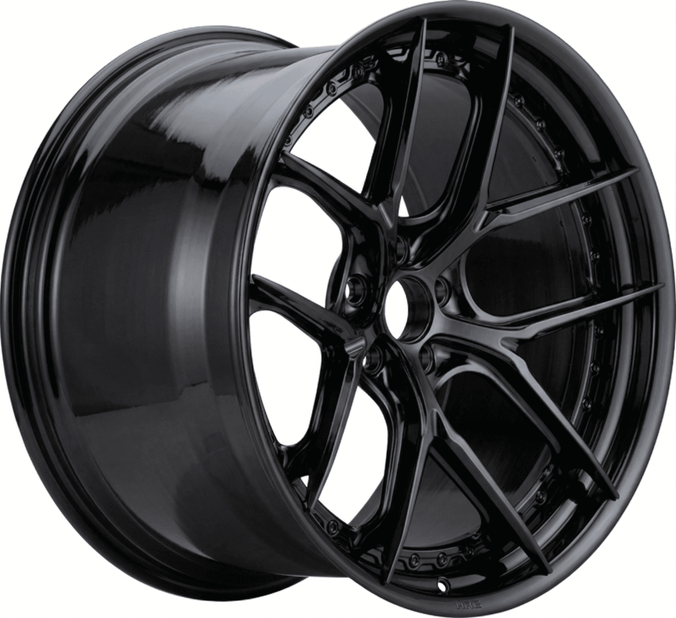 2A wheel in gloss black